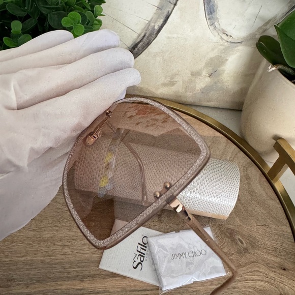 SALE❤️JIMMY CHOO Letis gradient oversized square sunglasses 🌸 - Picture 16 of 16